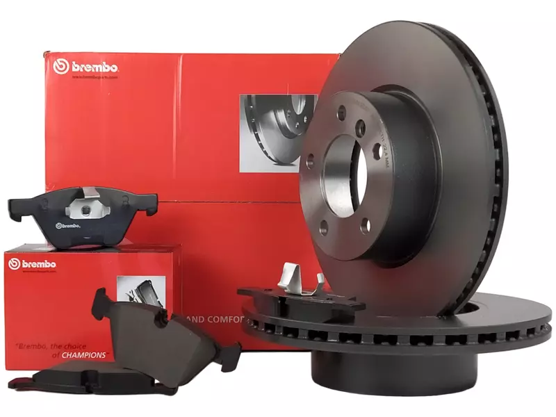 BREMBO TARCZE+KLOCKI PRZÓD BMW 3 E90 BMW 1 316 318