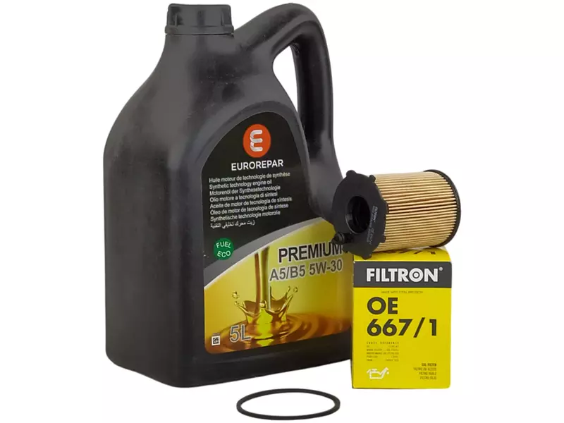 EUROREPAR PREMIUM 5W30 A5 5L+FILTR OLEJU OE667/1