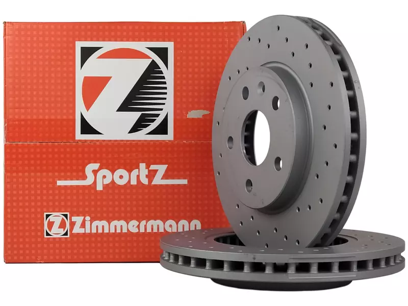 ZIMMERMANN TARCZE HAMULCOWE SPORT PRZÓD 430.2614.52