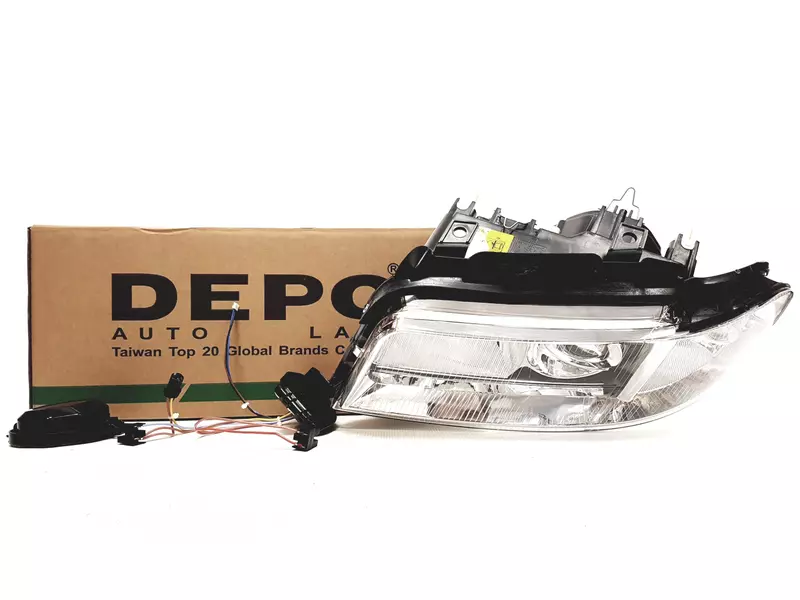 DEPO REFLEKTORY LAMPY PRZÓD AUDI A4 B5 99-01 2 SZT 