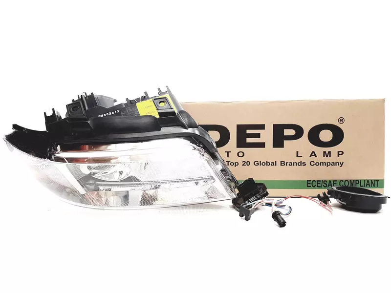 DEPO REFLEKTORY LAMPY PRZÓD AUDI A4 B5 99-01 2 SZT 