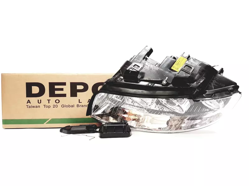 DEPO REFLEKTORY LAMPY PRZÓD AUDI A4 B6 XENON 2 SZT 