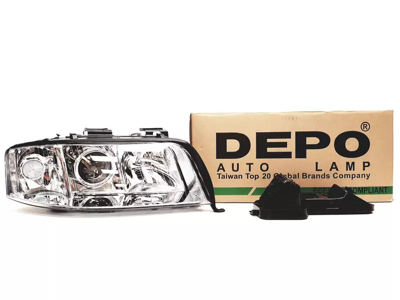 DEPO REFLEKTORY LAMPY PRZÓD AUDI A6 C5 01-03 