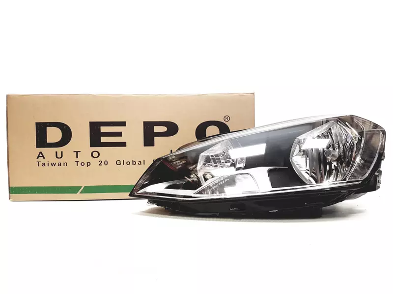 DEPO REFLEKTORY LAMPY PRZÓD VW GOLF VII 12- 