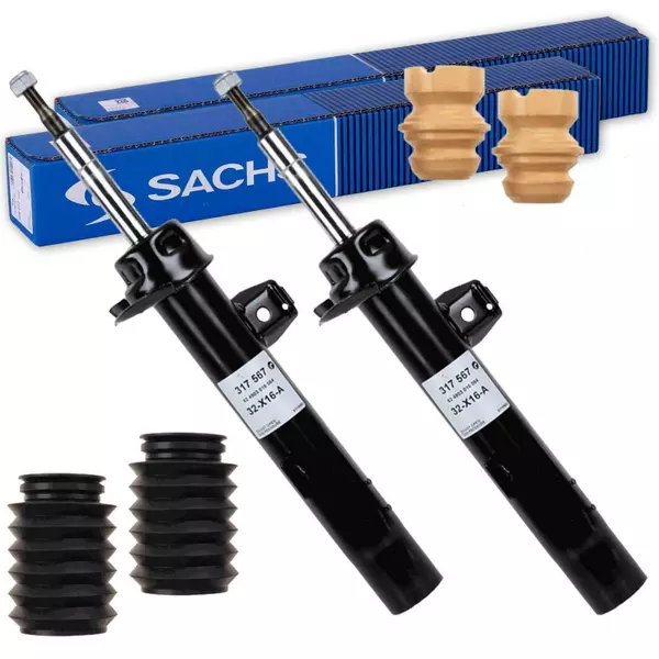 SACHS AMORTYZATORY+OSŁ PRZÓD BMW 1 E81 E82 E88