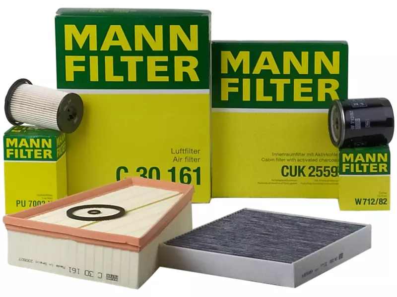 MANN ZESTAW FILTRÓW FORD MONDEO IV 1.8 TDCI