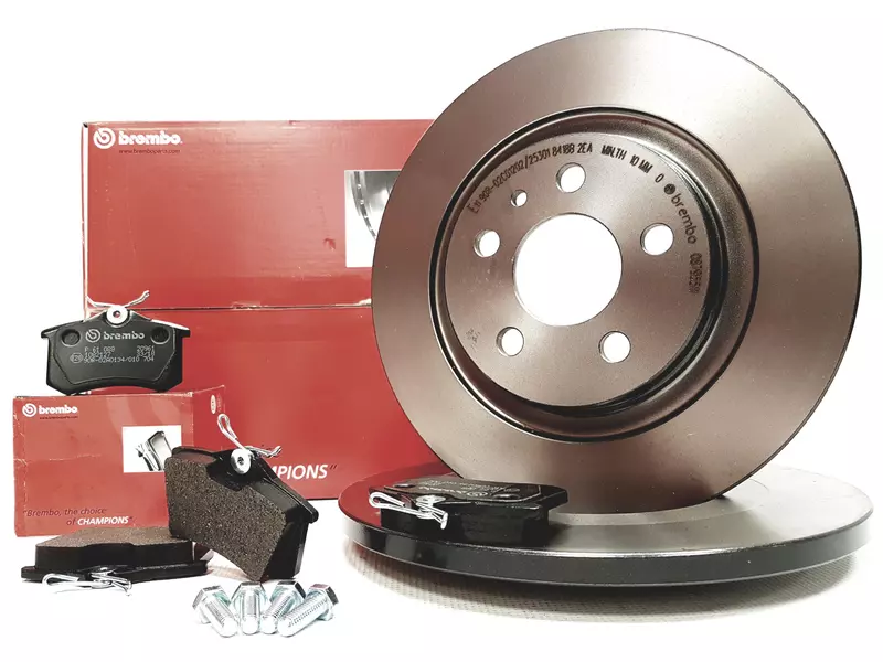 BREMBO TARCZE+KLOCKI TYŁ PEUGEOT 807 272MM