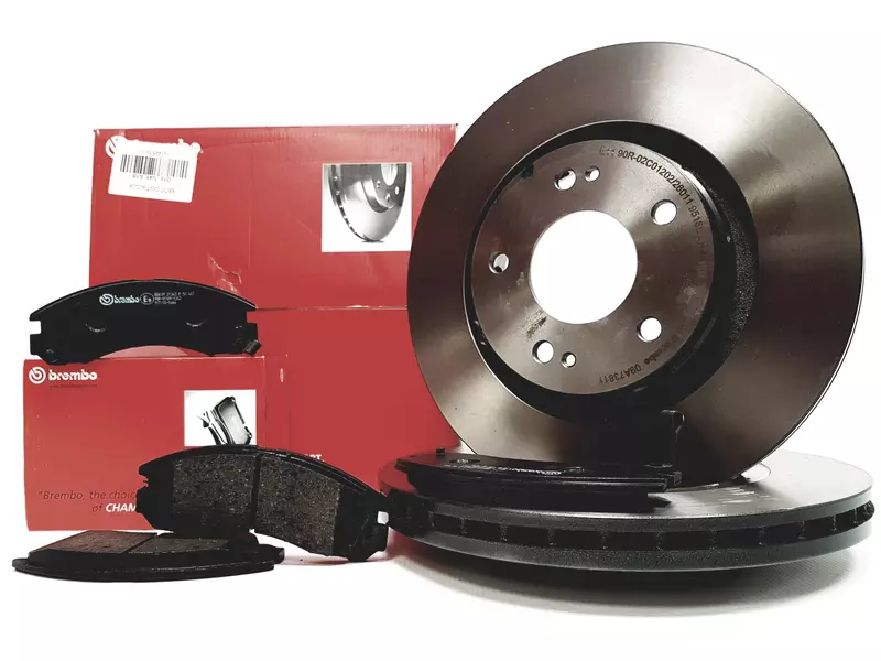 BREMBO TARCZE+KLOCKI PRZÓD OUTLANDER I 294MM