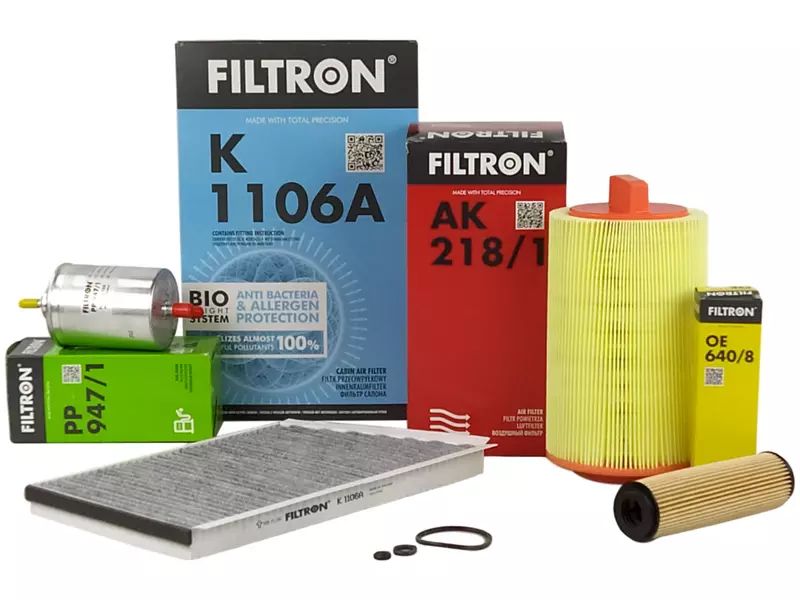 FILTRON ZESTAW FILTRÓW MERCEDES C W203 180 200 230