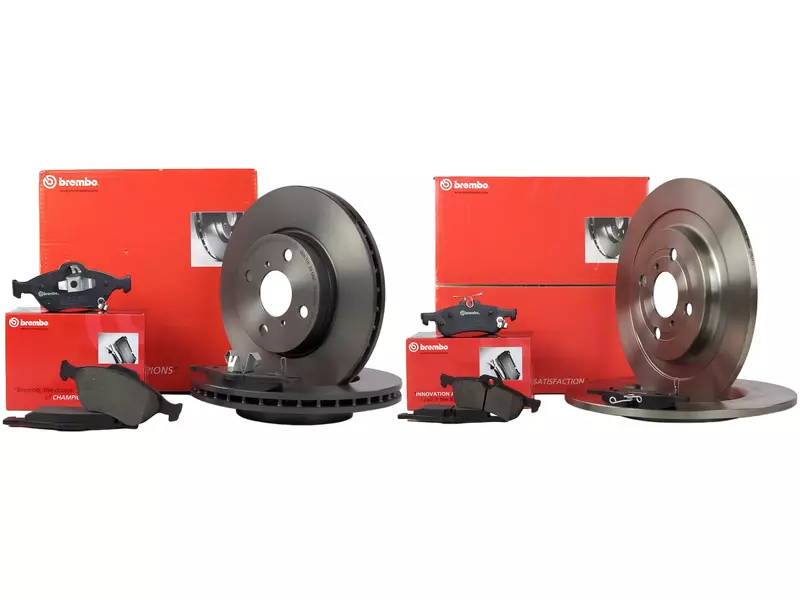 BREMBO TARCZE+KLOCKI P+T TOYOTA YARIS P9 P13 258MM