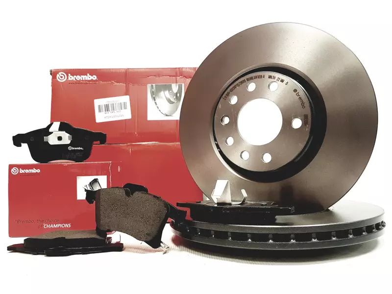 BREMBO TARCZE+KLOCKI PRZÓD OPEL ASTRA H ZAFIRA B