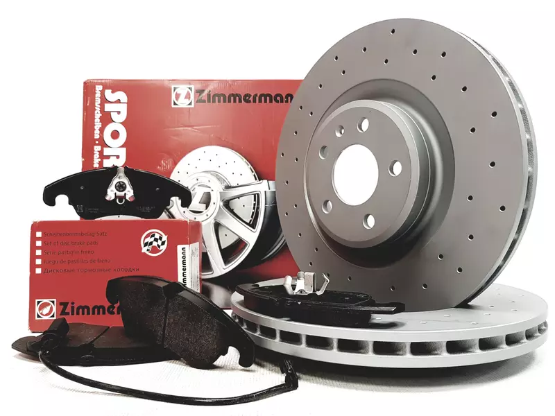 ZIMMERMANN SPORT TARCZE+KLOCKI P AUDI A4 B8 345MM