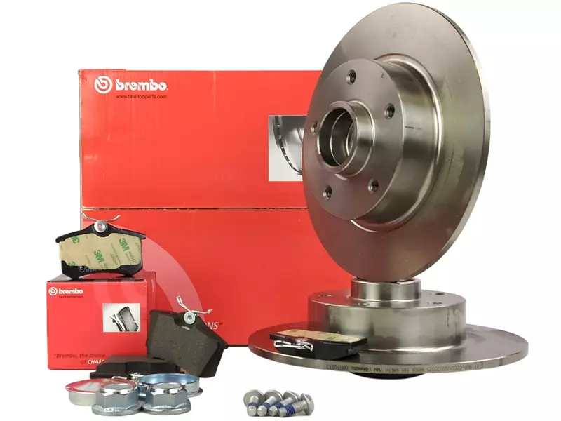 BREMBO TARCZE+KLOCKI TYŁ RENAULT FLUENCE 260MM