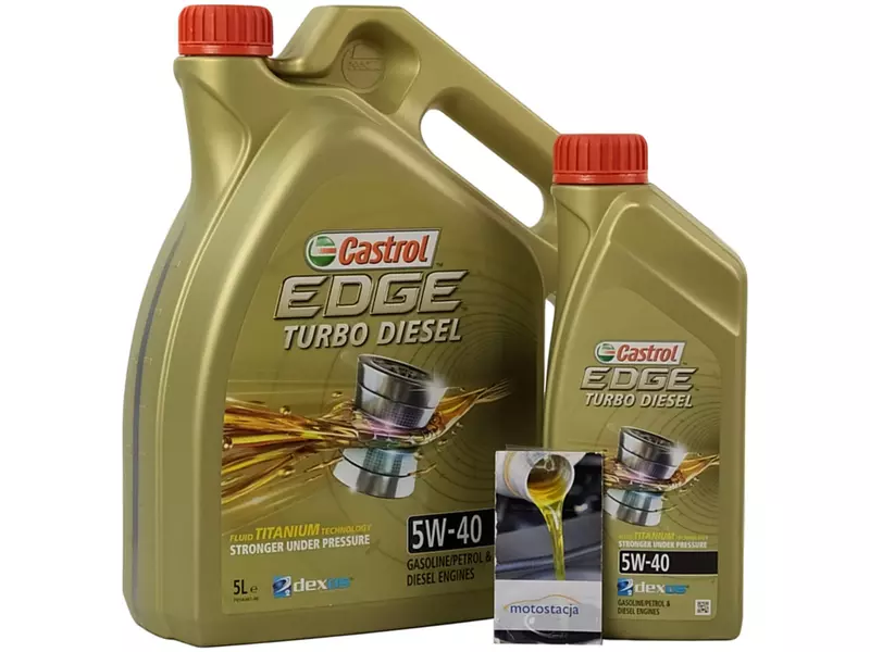 CASTROL EDGE 5W40 TURBO DIESEL 505.01 6L