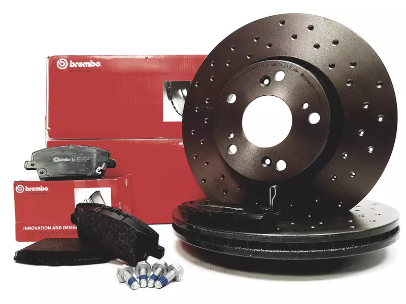 BREMBO XTRA TARCZE+KLOCKI PRZÓD HONDA CIVIC VIII