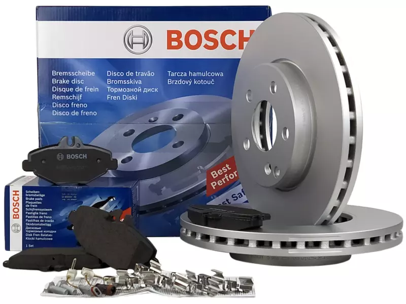 BOSCH TARCZE+KLOCKI PRZÓD MERCEDES E W211 295MM