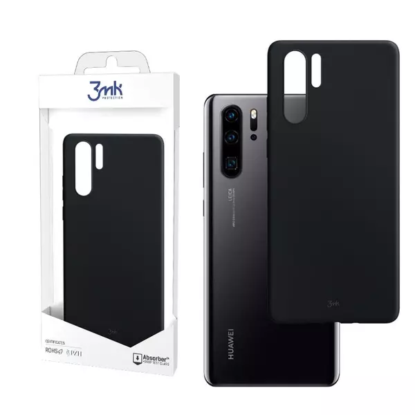 PLECKI 3MK DO HUAWEI P30 PRO MATT CASE CZARNY