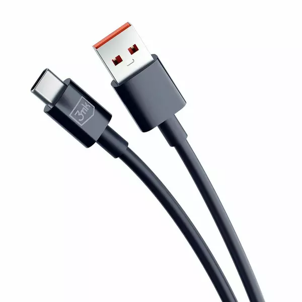 KABEL USB - USB TYP C 3MK 72169 1,2 M CZARNY 