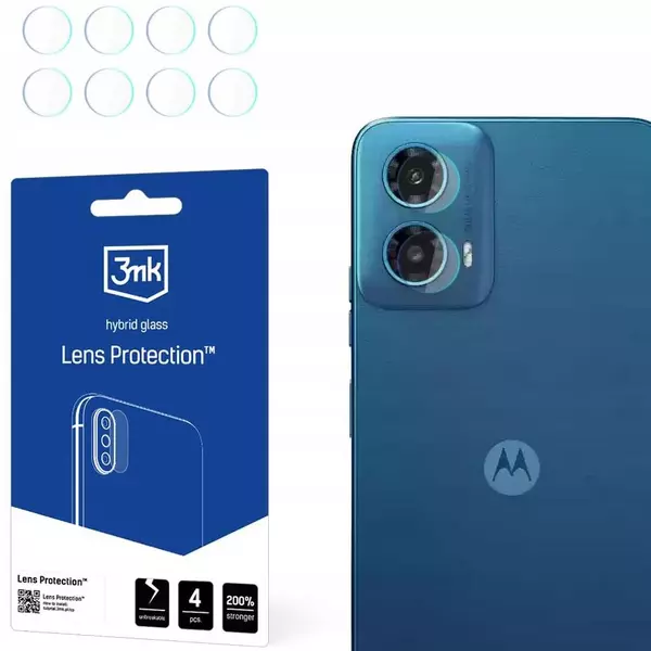 SZKŁO HYBRYDOWE 3MK DO MOTOROLA MOTO G34 5G 4 SZT. 