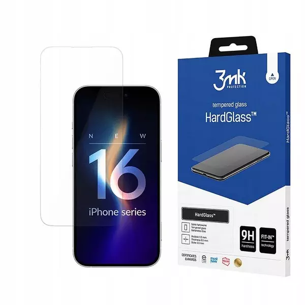 SZKŁO HARTOWANE 3MK DO APPLE IPHONE 16 PRO MAX 1 SZT.