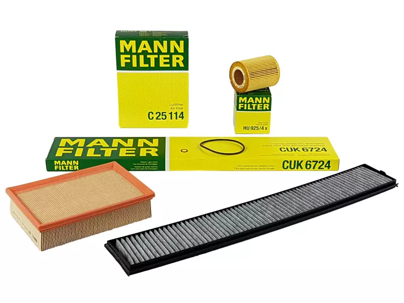 MANN ZESTAW FILTRÓW BMW 3 E46 320 323 325 328 330