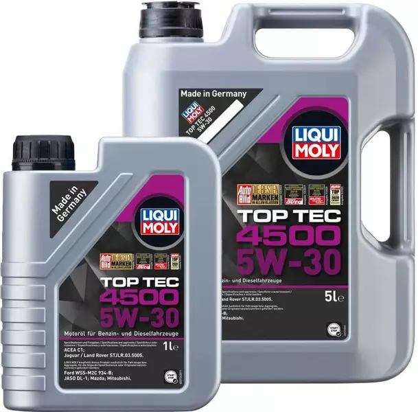 LIQUI MOLY TOP TEC 4500 5W30 C1 FORD 934B 6L