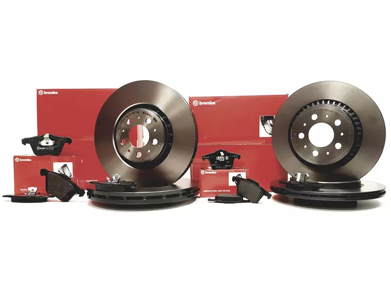 BREMBO TARCZE+KLOCKI PRZÓD+TYŁ VOLVO XC90 I 336MM