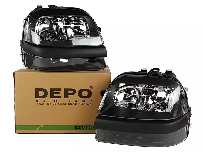 DEPO REFLEKTORY LAMPY PRZÓD FIAT DOBLO 01-05 2 SZT