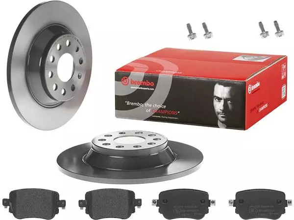 BREMBO TARCZE+KLOCKI TYŁ AUDI Q3 8U 300MM