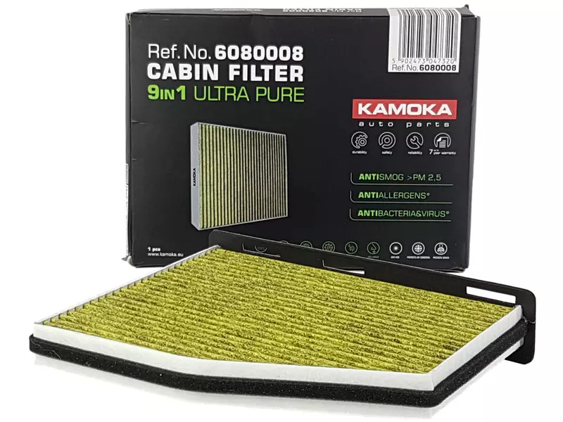 KAMOKA FILTR KABINOWY BIO VW CADDY III IV TOURAN