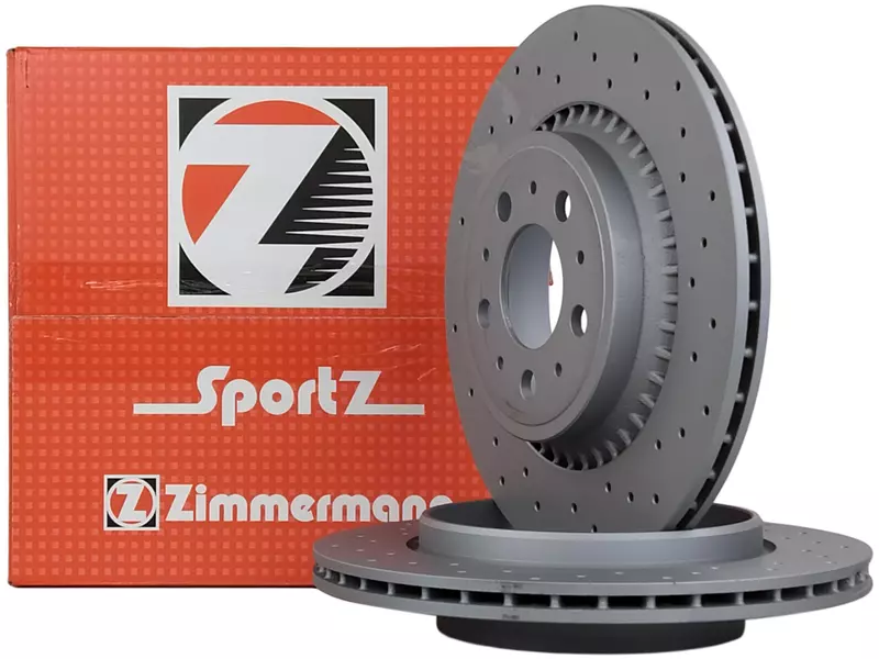 ZIMMERMANN TARCZE HAMULCOWE SPORT TYŁ 610.3708.52