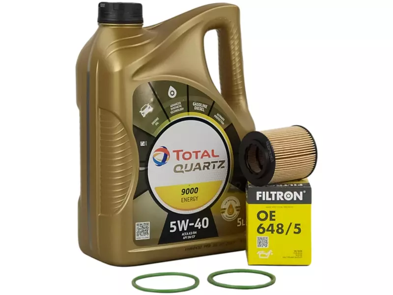 TOTAL ENERGY 9000 5W40 5L+FILTR OLEJU OE648/5