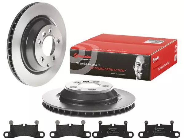 BREMBO TARCZE+KLOCKI T PORSCHE CAYENNE 92A 358MM