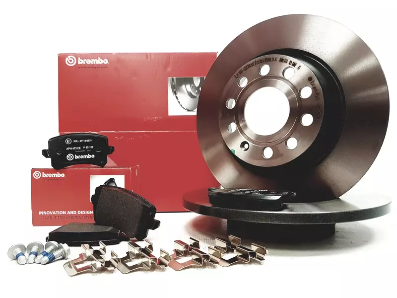 BREMBO TARCZE+KLOCKI TYŁ VW SHARAN II 282MM