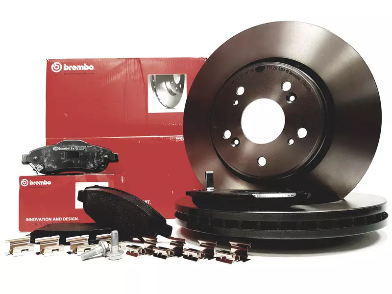 BREMBO TARCZE+KLOCKI PRZÓD HONDA CR-V IV 293MM