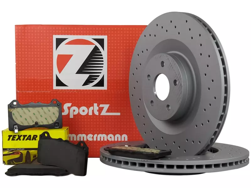 ZIMMERMANN SPORT TARCZE+KLOCKI P FOCUS III MK3 RS