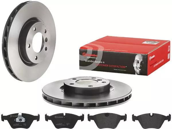 BREMBO TARCZE+KLOCKI PRZÓD BMW M3 E36 315MM