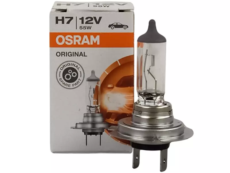 OSRAM ORIGINAL ŻARÓWKI H7 12V 55W PX26D ZESTAW