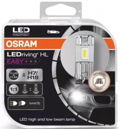 OSRAM LEDRIVING ŻARÓWKI LED H7/H18 6000K DUO