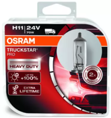 OSRAM TRUCKSTAR PRO ŻARÓWKI H11 24V DUO