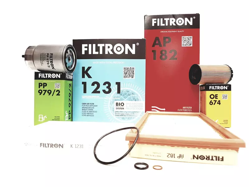 FILTRON ZESTAW FILTRÓW KIA CERATO 2.0 CRDI