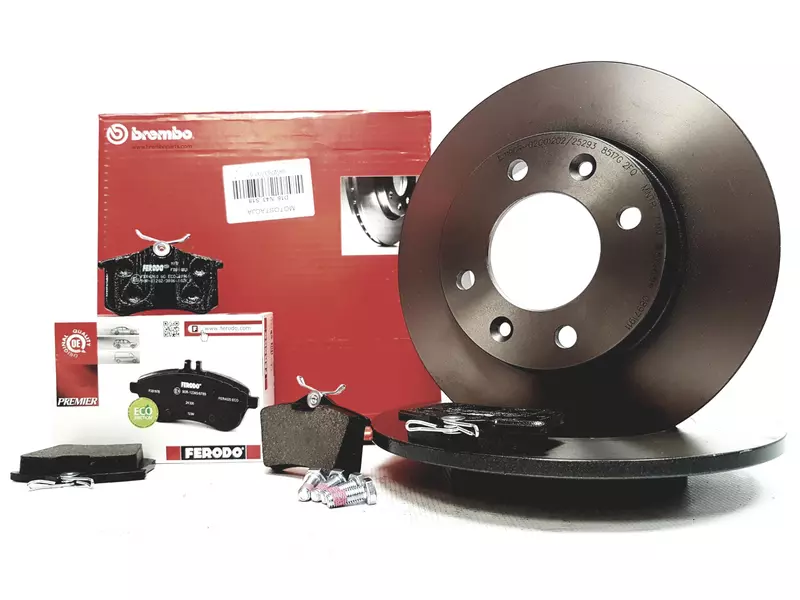 TARCZE BREMBO KLOCKI FERODO T C2 C3 C4 XSARA KPL