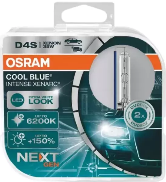 OSRAM COOL BLUE INTENSE XENARC ŻARNIKI D4S DUO