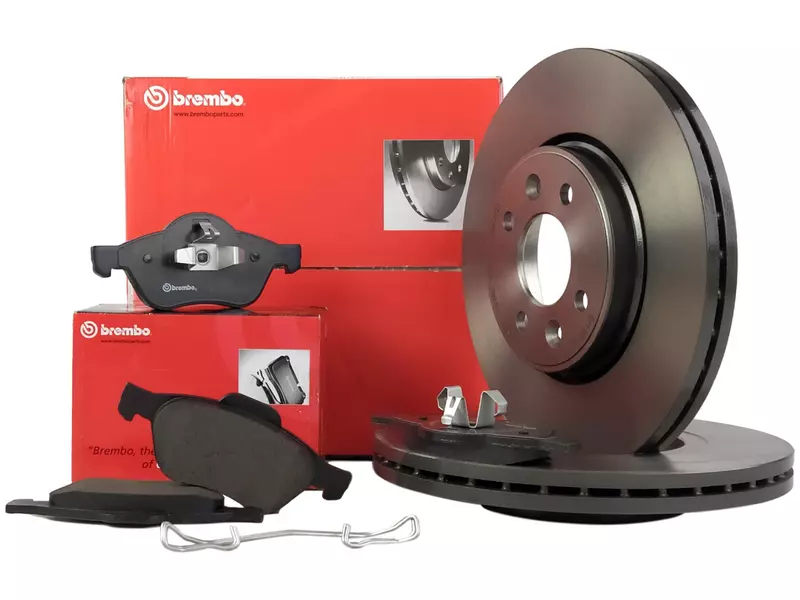 BREMBO TARCZE+KLOCKI PRZÓD RENAULT MEGANE II 280MM