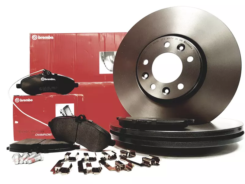 BREMBO TARCZE+KLOCKI PRZÓD CITROEN JUMPY 304MM