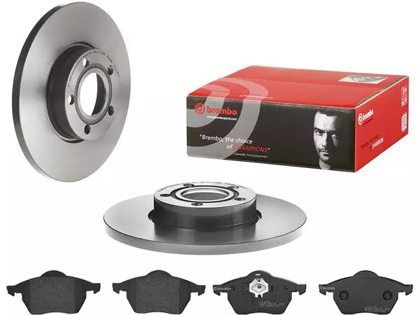 BREMBO TARCZE+KLOCKI PRZÓD AUDI A4 B5 288MM