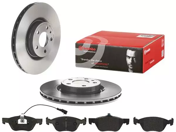 BREMBO TARCZE+KLOCKI P ALFA ROMEO 147 156 GT 284MM