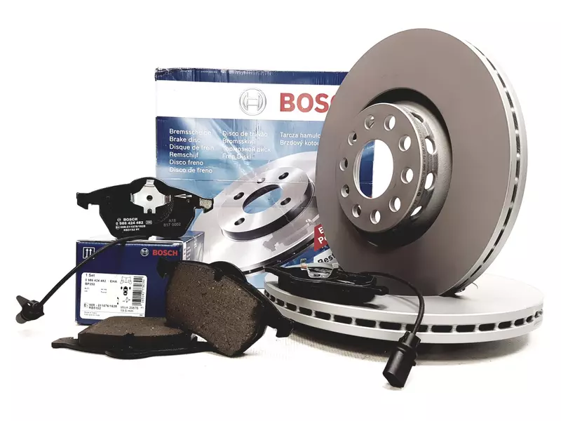 BOSCH TARCZE+KLOCKI PRZÓD AUDI A4 B6 B7 A6 C5 312MM