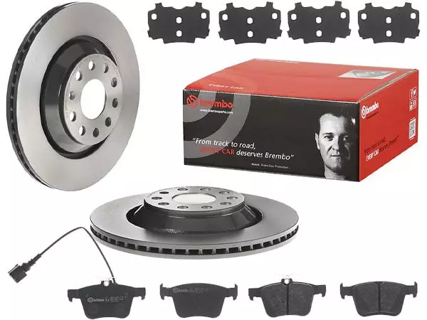 BREMBO TARCZE+KLOCKI P AUDI A3 RS3 8V 310MM