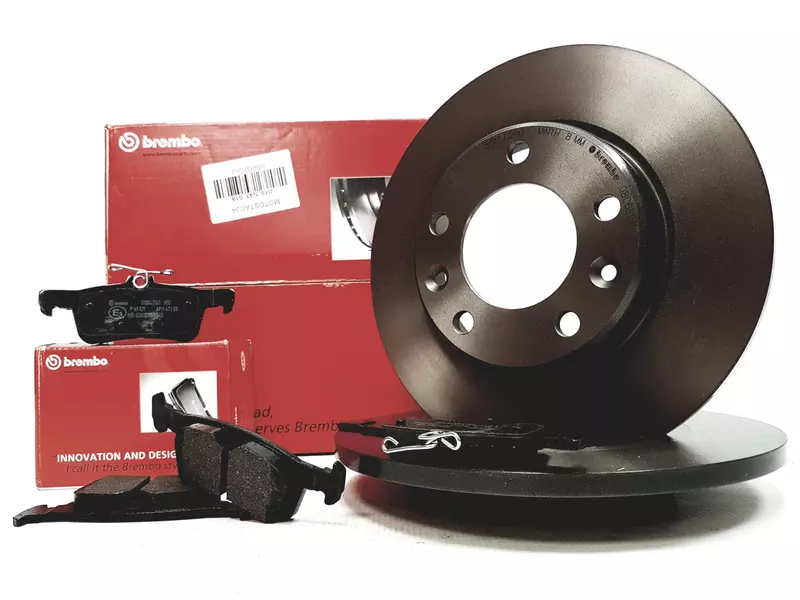 BREMBO TARCZE+KLOCKI TYŁ PEUGEOT 308 II 249MM